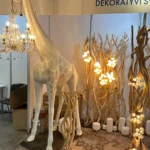 Dviejų žirafų nuoma su šviestuvais – 265 cm | ĀUROS