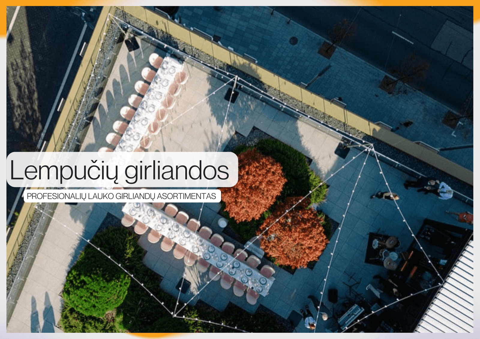 Lempučių girliandos